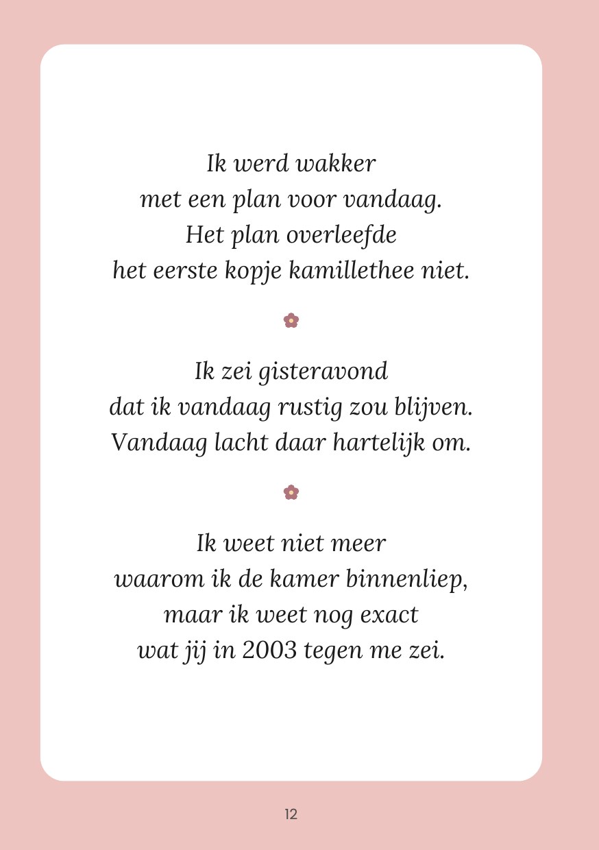 Pagina met quotes